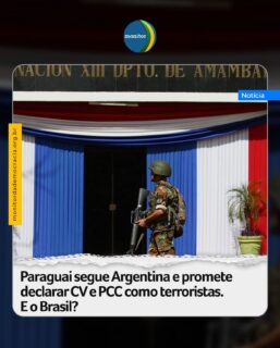 O ministro do Comando de Defesa Nacional do Paraguai, Cíbar Benítez, afirmou nesta quinta-feira, 30, que o governo paraguaio irá declarar Comando Vermelho (CV) e o Primeiro Comando da Capital (PCC) como organizações terroristas.

“Vamos declarar como organizações terroristas o Comando Vermelho e o PCC. Isso acontecerá através de um decreto provavelmente nas próximas horas. Há razões de sobra para fazer essa declaração, que tem seu peso e contrapeso”, disse Benítez.

Assim como a Argentina, o Paraguai também ativou alerta máximo na fronteira com o Brasil.

#paraguai #brasil #monitordademocracia