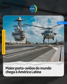 O USS Gerald R. Ford, o maior porta-aviões do mundo, entrou na área de responsabilidade do Comando Sul dos Estados Unidos (USSOUTHCOM), zona que abrange a América Latina.

A chegada das forças marítimas ocorre após o secretário de Defesa americano, Pete Hegseth, ter ordenado que o grupo de ataque do porta-aviões apoiasse a diretriz do presidente Donald Trump de desmantelar Organizações Criminosas Transnacionais e combater o narcoterrorismo.

“A presença reforçada das forças americanas na área de responsabilidade do USSOUTHCOM fortalecerá a capacidade dos EUA de detectar, monitorar e interromper agentes e atividades ilícitas que comprometem a segurança e a prosperidade dos Estados Unidos e nossa segurança no Hemisfério Ocidental”, disse o porta-voz do Pentágono, Sean Parnell.

#ussgeraldford #venezuela #monitordademocracia