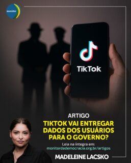 🚨 Você sabia que o TikTok mudou sua política para facilitar o compartilhamento de dados dos usuários com o governo dos EUA? 🤔 

Segundo a análise da Conselheira Madeleine Lacsko para o Monitor da Democracia, essa mudança expõe um problema que vai além da tecnologia: envolve poder político e geopolítica.

🔍 A plataforma, conhecida pelos vídeos divertidos, já foi usada para espionagem e está agora sujeita a pedidos de dados não só das autoridades policiais mas também de órgãos regulatórios americanos — tudo sem garantir transparência total aos usuários.

🌍 Esse caso revela como grandes empresas digitais, de qualquer país, tendem a ceder diante de governos poderosos. Não é só “China espionando o Ocidente”, é um alerta global para a privacidade e a soberania digital.

➡️ Confira essa análise crítica e fundamental sobre o que está por trás do TikTok e o uso dos dados no mundo atual. Link na bio 

#democracia #privacidadedigital #tiktok #segurança #tecnologia #dadospessoais #geopolitica #madeleinelacsko #monitordademocracia