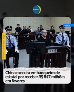 A China executou hoje um ex-executivo de uma importante empresa financeira controlada pelo Estado após condená-lo por corrupção, informou a imprensa estatal.

Bai Tianhui, ex-diretor-geral da China Huarong International Holdings (CHIH), foi declarado culpado de aceitar mais de US$ 156 milhões de dólares (R$ 847 milhões de reais) em troca de tratamento favorável na aquisição e financiamento de projetos entre 2014 e 2018, segundo a televisão estatal CCTV.

A CHIH é uma subsidiária da China Huarong Asset Management, uma empresa de gestão de dívidas.

#china #pequim #monitordademocracia
