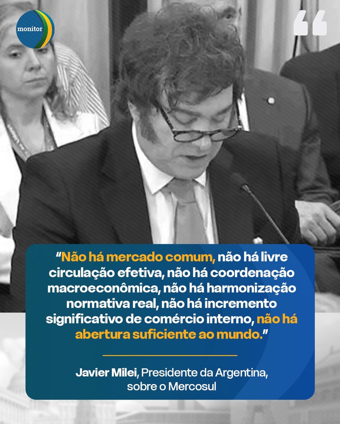 #milei #mercosul #monitordademocracia