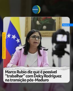 O Secretário de Estado dos EUA, Marco Rubio, declarou que a atual presidente da Venezuela, Delcy Rodríguez, representa avanço diplomático entre os países. Segundo Rubio, Rodríguez é alguém com quem Washington “pode trabalhar”, ao contrário de Nicolás Maduro.

“A diferença é que não se podia trabalhar com a pessoa que estava anteriormente no cargo”, disse Rubio, referindo-se a Maduro.

#maduro #delcyrodriguez #venezuela #rubio #monitordademocracia