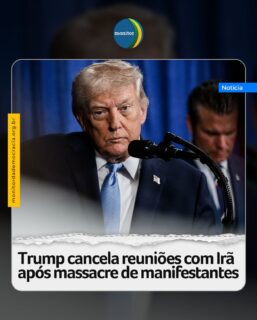 O presidente dos Estados Unidos, Donald Trump, anunciou o cancelamento das reuniões que teria nesta terça-feira, 13, com autoridades do regime iraniano, em reação ao massacre de manifestantes no país.

Em postagem na Truth Social, Trump convocou os “patriotas iranianos” a continuarem os protestos e a ocuparem as instituições.

“Patriotas iranianos, CONTINUEM PROTESTANDO – OCUPEM SUAS INSTITUIÇÕES!!! Guardem os nomes dos assassinos e abusadores. Eles pagarão um preço alto. Cancelei todas as reuniões com autoridades iranianas até que o assassinato sem sentido de manifestantes PARE”, escreveu.

#trump #iran #teocracia #eua #monitordademocracia