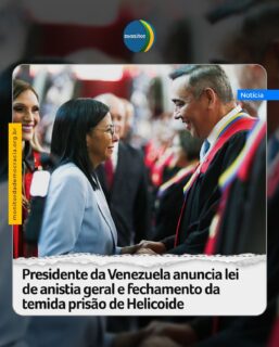 A ditadora interina da Venezuela, Delcy Rodríguez, propôs uma lei de anistia que pode resultar na libertação de centenas de presos políticos que foram detidos de 1999 até a atualidade, período que cobre os regimes de Hugo Chávez e Nicolás Maduro. Além disso, ela sugeriu o fechamento do conhecido centro de tortura chavista, El Helicoide.

No anúncio, feito no ato de abertura do ano judiciário no Tribunal Supremo de Justiça (TSJ), a sucessora do ditador Nicolás Maduro, capturado pelos EUA no início do mês, excluiu os presos processados ​​por homicídio, tráfico de drogas, corrupção e violações dos direitos humanos.

A líder chavista encarregou a Comissão de Revolução Judicial e o Programa para a Convivência e a Paz de apresentar, nas “próximas horas”, o projeto de lei ao Parlamento e pediu a “máxima colaboração” dos parlamentares para a aprovação.

#venezuela #delcyrodríguez #helicoide #eua #monitordademocracia