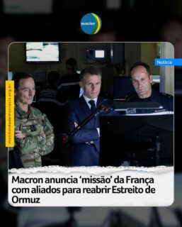 O presidente da França, Emmanuel Macron, anunciou que seu país e aliados estão preparando uma missão internacional para reabrir o Estreito de Ormuz, rota estratégica para o transporte global de petróleo que foi praticamente bloqueada pela guerra no Oriente Médio.

Segundo Macron, a operação será “puramente defensiva” e terá como objetivo escoltar navios comerciais, incluindo petroleiros e cargueiros, para permitir a retomada gradual do tráfego marítimo na região. ￼“Estamos no processo de estabelecer uma missão puramente defensiva, puramente de escolta, que deve ‌ser preparada em conjunto com os Estados europeus ⁠e não europeus”, afirmou o francês depois ⁠de se reunir com o presidente cipriota, Nikos Christodoulides, e o ⁠primeiro-ministro grego, Kyriakos ⁠Mitsotakis, no Chipre.

#frança #ormuz #irã #macron #monitordademocracia