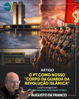Uma comparação forte ou um alerta necessário? 🤔

No seu mais novo artigo para o Monitor da Democracia, o conselheiro Augusto de Franco traça um paralelo contundente entre a dinâmica do PT e o Corpo da Guarda da Revolução Islâmica. 

O ponto central? A transformação de um partido em uma estrutura que se confunde com o próprio Estado para garantir a “pureza” de um projeto de poder.

Se você busca entender as nuances das ameaças às democracias liberais hoje, este texto é leitura obrigatória.

👇 Leia o artigo completo no link da nossa bio!

#democracia #augustodefranco #politicabrasil #monitordademocracia #liberdade