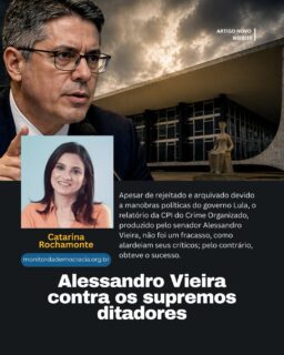 Quando decisões institucionais passam a ser questionadas fora do seu próprio campo, o debate deixa de ser apenas jurídico.

O que está em jogo é o equilíbrio entre os poderes.

Até onde vai o limite?

Leia a análise completa no site.

monitoradademocracia.org.br