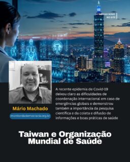 O novo artigo de Mário Machado analisa como a exclusão de capacidades tecnológicas e experiências bem-sucedidas pode impactar diretamente a cooperação internacional e a segurança em saúde no mundo.

Até que ponto decisões políticas podem limitar soluções importantes para problemas globais?

Leia o artigo completo no site do Monitor da Democracia.