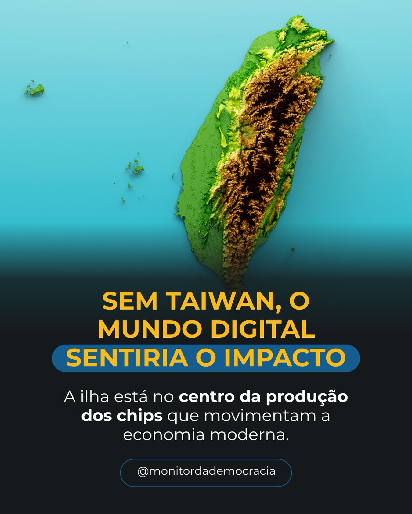 O debate sobre Taiwan não é distante da vida cotidiana. Semicondutores produzidos na ilha estão presentes em equipamentos utilizados todos os dias.

Por isso, qualquer instabilidade na região pode afetar preços, produção industrial, inovação e segurança tecnológica ao redor do mundo. (CSIS)