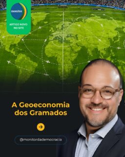 ⚽🌎 

O futebol também revela muito sobre economia, estratégia e soberania.

No artigo “A Geoeconomia dos Gramados”, Márcio Coimbra faz uma leitura provocativa sobre o lugar do Brasil no comércio global: enquanto exportamos insumos e commodities, ainda importamos tecnologia, marca, design e valor agregado.

A pergunta que fica é: até quando o Brasil vai jogar na retranca econômica?

Uma análise que conecta Copa do Mundo, diplomacia corporativa, indústria, inovação e o desafio brasileiro de deixar de ser apenas fornecedor para se tornar protagonista no mercado global.

📲 Leia o artigo completo no site do Monitor da Democracia.