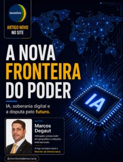 A inteligência artificial deixou de ser apenas uma ferramenta de inovação. Ela se tornou um ativo estratégico capaz de influenciar a economia, a segurança, a ciência e o equilíbrio de poder entre as nações.

Neste artigo, discutimos como o acesso às tecnologias mais avançadas de IA pode se tornar uma nova expressão da soberania nacional. Em um cenário onde governos e empresas passam a controlar quem pode ou não utilizar determinados modelos, a dependência tecnológica deixa de ser apenas um desafio econômico e passa a representar uma questão geopolítica.

O texto propõe o conceito de soberania cognitiva e analisa os desafios que o Brasil enfrenta para garantir autonomia em um mundo cada vez mais dependente da inteligência artificial.

A discussão está apenas começando.

🔗 Leia o artigo completo no site do Monitor da Democracia.