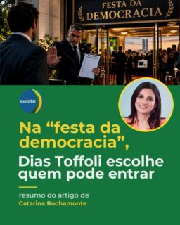 Quando a regra parece valer com pesos diferentes para candidatos diferentes, a discussão deixa de ser apenas jurídica e passa a ser também política.

O ponto central do artigo de Catarina Rochamonte é justamente esse: até onde vai o poder das instituições durante uma eleição — e em que momento uma decisão passa a interferir diretamente no direito do eleitor de conhecer, comparar e escolher seus candidatos?

Em uma democracia, concordar ou discordar de um nome faz parte do jogo. Impedir que ele participe do debate é outra discussão.

E para você: a decisão foi uma aplicação legítima da regra ou um excesso com impacto direto no processo eleitoral?

Comente sua opinião.