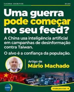 Se um vídeo pode ser fabricado e uma voz pode ser clonada, como você decide no que confiar?

O que você costuma conferir antes de compartilhar uma informação? Conte nos comentários. 👇

Entenda o caso de Taiwan no carrossel e leia o artigo completo no nosso site.