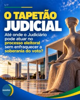 Quem deve ter a última palavra em uma eleição: as urnas ou os tribunais?

A Justiça Eleitoral tem a função de proteger as regras do processo democrático. Mas justamente por suas decisões poderem afetar candidaturas, campanhas e o próprio resultado de disputas, os limites dessa atuação precisam fazer parte do debate público.

Liberdade de expressão, devido processo, segurança jurídica e soberania popular precisam coexistir.

A questão não é defender um Judiciário sem poder. É discutir quais controles e limites devem existir quando decisões judiciais interferem diretamente na disputa política.

Na sua opinião, onde deveria estar esse limite?