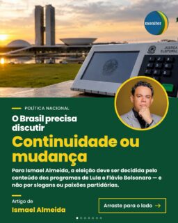 Continuidade ou mudança?

Para Ismael Almeida, Diretor do Instituto Monitor da Democracia, a eleição presidencial não deveria se resumir a nomes, slogans ou paixões partidárias. Ele coloca lado a lado os programas de governo de Lula e de Flávio Bolsonaro.

No artigo, o autor:

📚 analisa os resultados do PISA 2025 e pergunta se o aluno brasileiro está, de fato, aprendendo

📊 discute a dívida pública, que chegou a 82,5% do PIB, e o tamanho do Estado

🛡️ compara as propostas para segurança pública, redes sociais e valores

“A realidade brasileira não cabe em slogans.”

💬 E você: o que deve pesar mais no seu voto, os nomes ou os programas? Conta pra gente nos comentários 👇

🔁 Compartilhe com quem precisa entrar nesse debate e salve o post para ler depois.

📖 Artigo completo no link da bio ou em monitordademocracia.org.br

#MonitorDaDemocracia #Democracia #PolíticaBrasileira #Eleições2026 #segundoturno