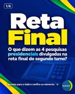 A véspera do segundo turno trouxe uma convergência rara entre os principais institutos de pesquisa do Brasil. 

Datafolha, Quaest, PoderData/Aya e BTG/Nexus divulgaram seus levantamentos finais nas últimas 12 horas, e todos apontam para a mesma tendência: Flávio Bolsonaro liderando os votos válidos com números que variam entre 51% e 52,4%, enquanto Lula marca entre 47,6% e 49%.

Os dados mostram um cenário de extrema polarização e disputa acirrada, mas com uma consistência clara na vantagem numérica do candidato do PL em todos os cenários projetados para este domingo.

Qual a sua leitura sobre esses números? Acha que as urnas vão confirmar as pesquisas? 

Deixe sua opinião nos comentários! 🇧🇷🗳️

#Eleicoes2026 #PesquisaEleitoral #Datafolha #Quaest #poderdata