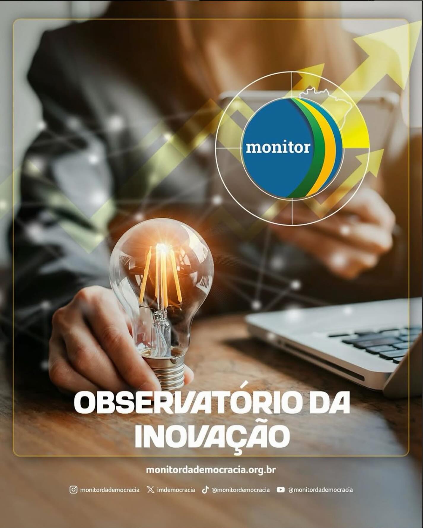 Os Observatórios desenvolvidos pelo Monitor da Democracia se tornaram uma grande fonte de pesquisa e estudo.

O Observatório da Inovação é aquele que trará o foco em conhecer todas iniciativas legislativas em um dos setores mais importantes de nossa economia. Inteligência artifical, tecnologias e ciência aplicados em um mundo em constante mudança.

Visite nosso site conheça e conheça mais!

Link na bio.

#observatório #inovação #monitordademocracia