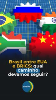 O Brasil vive uma disputa de narrativas sobre soberania, alianças internacionais e o seu lugar no cenário global. De um lado, a aproximação com o Sul Global e os BRICS; do outro, relações históricas e estratégicas com os Estados Unidos e democracias ocidentais.

Mas, afinal, qual deve ser a prioridade do Brasil nos próximos anos?

Mais independência? Mais alinhamento? Ou equilíbrio entre os dois lados?

Quero saber sua opinião nos comentários. 👇