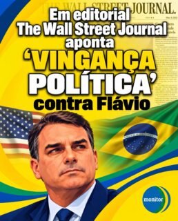 O jornal norte-americano The Wall Street Journal criticou o governo de Luiz Inácio Lula da Silva em editorial publicado nesta quarta-feira, 28. O texto classifica as medidas contra o senador Flávio Bolsonaro (PL-RJ), derrotado na disputa presidencial, como “vingança política”.

Com o título “ao vencedor do Brasil, a vingança política”, o texto menciona a decisão do ministro Alexandre de Moraes, do Supremo Tribunal Federal (STF), de determinar a apreensão dos passaportes do parlamentar, sob a justificativa de risco de fuga.

Além disso, o jornal esclarece que Flávio não foi formalmente acusado de nenhum crime e considera que ele tem motivos para duvidar de um julgamento justo caso seja denunciado.

O WSJ também critica a atuação de Moraes nas investigações. “A responsabilidade de decidir se cabe processar criminalmente um político federal é do procurador-geral”, diz o editorial. “Mas o ministro Moraes tem o hábito de expandir sua jurisdição quando isso lhe convém politicamente”.

#wallstreetjournal #flaviobolsonaro #eua #brasil🇧🇷 #stf