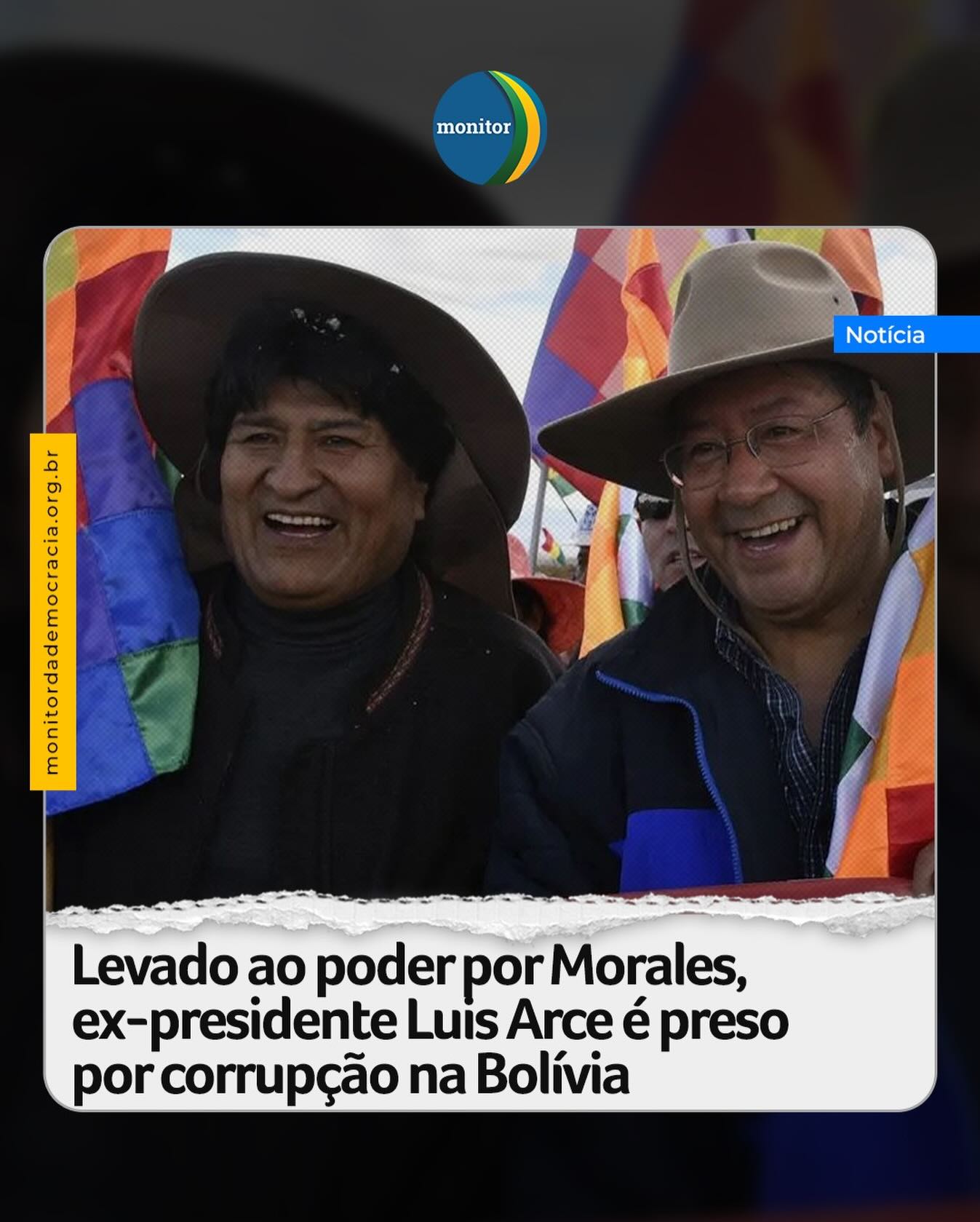 O ex-presidente da Bolívia, Luis Arce, foi preso sob suspeita de envolvimento em um esquema de corrupção que teria desviado milhões de dólares em verbas públicas destinadas ao desenvolvimento de comunidades indígenas e camponesas.

Segundo o Ministério Público, as suspeitas dizem respeito ao período em que Arce ocupou o cargo de ministro da Economia no governo de Evo Morales, entre 2006 e 2019, quando foi identificado um desvio sistemático de recursos do Estado.

As investigações apontam que Arce teria autorizado desembolsos de verbas estatais para contas privadas , incluindo a da ex-deputada Lidia Patty, atualmente detida na prisão de Obrajes.

#morales #bolivia #monitordademocracia