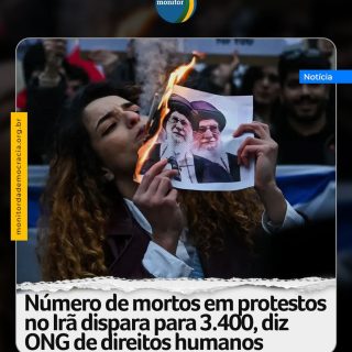 O número de mortos nos protestos antigovernamentais no Irã subiu para 3.428 pessoas, informou a ONG Iran Human Rights (IHR, na sigla em inglês) nesta quarta-feira, 14. Do número total de vítimas, 3.379 eram manifestantes. O levantamento leva em consideração fontes do Ministério da Saúde e Educação Médica da República Islâmica, além de relatórios e depoimentos colhidos pela organização.

“Segundo o relato de uma testemunha ocular em Rasht, um grupo de jovens manifestantes encurralados na área do bazar, em meio a incêndios e cercados por forças de segurança, levantaram as mãos em sinal de rendição, mas mesmo assim foram mortos a tiros”, disse a ONG em comunicado. “A IHRNGO também recebeu inúmeros relatos de pessoas feridas que foram ‘eliminadas’, com testemunhas relatando que isso ocorreu tanto nas ruas quanto em instalações médicas”.

#iran #ihrngo #ihr #teerã #monitordademocracia