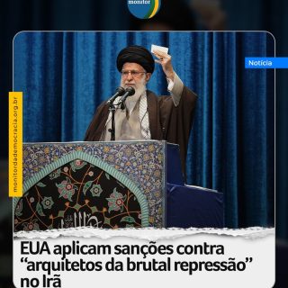 Os Estados Unidos aplicaram sanções nesta quinta-feira, 15, contra autoridades de segurança do regime iraniano, classificadas como “arquitetos da brutal repressão contra manifestantes” insatisfeitos com a ditadura teocrática do aiatolá Ali Khamenei.

Entre os alvos está Ali Larijani, secretário do Conselho Supremo de Segurança Nacional (CSSN), considerado um dos primeiros líderes a incentivar a violência contra o povo iraniano

Também foram sancionados quatro comandantes regionais das Forças de Segurança do Estado e da Guarda Revolucionária do Irã (IRGC, na sigla em inglês), por seu papel na repressão nas províncias de Lorestan e Fars.

Além disso, os EUA impuseram sanções a 18 pessoas e entidades envolvidas na lavagem de dinheiro proveniente da venda de petróleo e produtos petroquímicos iranianos para mercados internacionais. Segundo o Tesouro, os recursos são usados para financiar a repressão e apoiar grupos terroristas no exterior.

“Essas operações fazem parte de um “sistema bancário paralelo” operado por instituições financeiras iranianas já sancionadas, como o Bank Melli e o Shahr Bank”, diz a nota assinada pelo secretário de Tesouro Scott Bessent.

#iran #eua #irgc #teerã #monitordademocracia