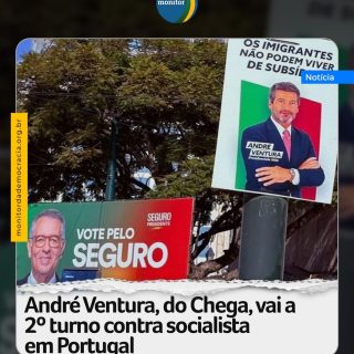 A eleição presidencial em Portugal caminha para um segundo turno inédito, com António José Seguro, do Partido Socialista, na liderança após uma virada ao longo da campanha.

Levantamento de boca de urna da Universidade Católica de Lisboa para a RTP indica que Seguro obteve entre 30% e 35% dos votos. André Ventura, do Chega, aparece em segundo lugar, com 20% a 24%, e mantém chances de avançar à etapa final.

Na sequência estão João Cotrim de Figueiredo, da Iniciativa Liberal, com 17% a 21%, o almirante Henrique Gouveia e Melo, com 11% a 14%, e Luís Marques Mendes, com 8% a 11%. 

O segundo turno está marcado para 8 de fevereiro.

Será a primeira vez em quatro décadas que a Presidência portuguesa será decidida em segundo turno. A última vez em que isso ocorreu foi em 1986, quando o socialista Mário Soares venceu a disputa.

#portugal #lisboa #chega #andreventura #monitordademocracia