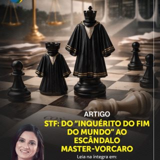 Do “Inquérito do Fim do Mundo” ao escândalo Master Vorcaro: onde foi parar o devido processo legal? ⚖️

No seu mais novo artigo para o Monitor da Democracia, nossa conselheira Catarina Rochamonte mergulha nas águas turvas do ativismo judicial e nas recentes revelações que abalam a credibilidade da nossa Suprema Corte.

Catarina questiona: até quando a “defesa da democracia” servirá de escudo para o atropelo de ritos fundamentais? Um texto indispensável para quem busca entender os bastidores do poder em Brasília.

🔗 Link na bio para ler o artigo completo.

#democracia #stf #catarinarochamonte #justiça #monitordademocracia