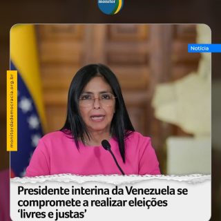 A presidente interina da Venezuela, Delcy Rodríguez (MSV, esquerda), afirmou que Nicolás Maduro continua a ser o líder legítimo do país e declarou que o governo garantirá eleições limpas. 

Em entrevista à NBC News, concedida em Caracas, ela disse que exerce a Presidência conforme determina a Constituição venezuelana e que o comando do país está sob responsabilidade das autoridades locais. “Teremos eleições neste país justas e livres, como estabelece a Constituição”, afirmou. Segundo ela, o calendário eleitoral será definido “pelo diálogo político” no país. 

Apesar da captura de Maduro em janeiro pelas forças do governo do presidente dos Estados Unidos, Donald Trump, Rodríguez afirma que ele e a sua mulher continuam a ser os líderes do país.

#maduro #delcyrodriguez #venezuela #nbcnews #monitordademocracia