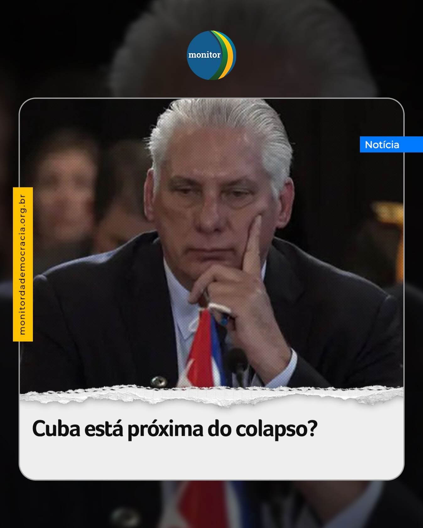 Cuba deixou de receber petróleo da Venezuela, seu maior aliado, após os americanos capturarem o presidente Nicolás Maduro. No final de janeiro, Donald Trump chamou Cuba de “ameaça excepcional à segurança nacional dos Estados Unidos” e prometeu punir com tarifas adicionais todos os países que continuarem a fornecer petróleo ou derivados ao governo cubano.

O presidente de Cuba, Miguel Díaz-Canel, havia chamado essas medidas de “fascistas, criminosas e genocidas”. Agora, ele declarou que Cuba está disposta a dialogar com os EUA, “sem exigências prévias”. Paralelamente, Díaz-Canel insiste que o regime do país não está “à beira do colapso”, e anunciou medidas para fortalecer o setor energético. 

Tudo mudou para Cuba desde 3 de janeiro: a Venezuela deixou de ser seu principal fornecedor de petróleo e o segundo fornecedor mais importante, o México, suspendeu as remessas previstas para janeiro. Desde 9 de dezembro, nenhum petroleiro atracou em Cuba.

#cuba #méxico #venezuela #colapso #monitordademocracia