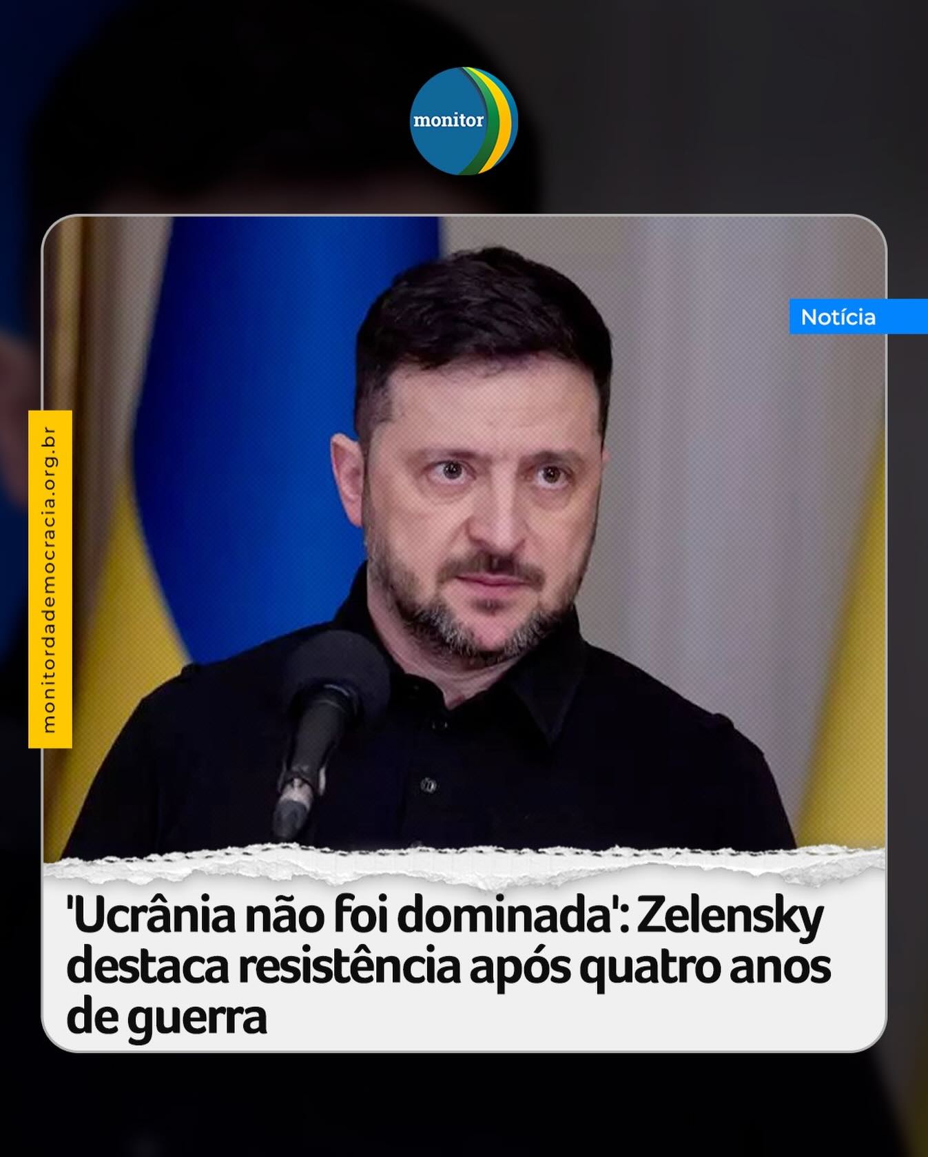 A guerra na Ucrânia é o conflito mais sangrento na Europa desde o fim da Segunda Guerra Mundial. A ofensiva russa em grande escala causou centenas de milhares de mortos e feridos. Não há um balanço oficial, mas estimativas calculam em cerca de 465 mil o número de soldados mortos. Entre 275 mil e 325 mil seriam russos, e entre 100 mil e 140 mil ucranianos. Os confrontos deixaram ainda 15 mil civis mortos, aponta um relatório da ONU, publicado em janeiro.

O conflito também provocou um abalo geopolítico. Muitos países europeus aumentaram seus gastos militares, temendo um possível confronto com a Rússia.

As negociações diplomáticas entre Kiev e Moscou, iniciadas em 2025 sob mediação dos Estados Unidos, ainda não alcançaram um acordo para interromper os combates.

#ucrania #zelensky #kyiv #escudodaeuropa #monitordademocracia