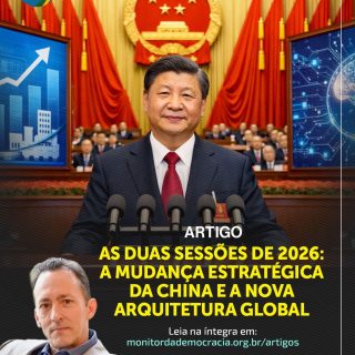 Você entende o que realmente aconteceu nas “Duas Sessões” da China em 2026? 🇨🇳

Muito além dos comunicados oficiais, existe uma mudança tectônica na estratégia chinesa que está redefinindo o mundo como o conhecemos. O Diretor Floriano Filho decifra esses movimentos em seu mais novo artigo.

Não fique apenas nas notícias de superfície. Aprofunde-se com quem entende do assunto. 🧐

👉 Acesse o link na bio e leia agora.

#geopolitica #china #liderança #futuro #florianofilho