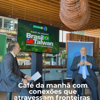 Hoje o encontro foi para conectar realidades e perspectivas entre Brasil e Taiwan, em uma conversa rica promovida pelo Monitor da Democracia.

Troca de experiências, análise de cenários e reflexões que atravessam fronteiras porque entender o mundo também começa em diálogos como esse.