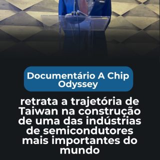 Uma noite de conhecimento, inovação e diálogo.

O Monitor da Democracia, em parceria com o Escritório Econômico e Cultural de Taipei no Brasil, promoveu a exibição do documentário A Chip Odyssey, que retrata a trajetória de Taiwan na construção de uma das indústrias de semicondutores mais importantes do mundo.

O encontro reuniu especialistas, autoridades e representantes da sociedade civil para refletir sobre tecnologia, planejamento estratégico, inovação e as oportunidades para o futuro do Brasil.