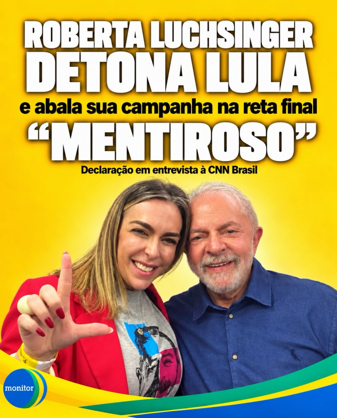 Declarações fortes na reta final: qual será o impacto nas urnas? 👀🇧🇷

Em entrevista à CNN Brasil, Roberta Luchsinger chamou Lula de “mentiroso” e afirmou que pretende fazer uma delação premiada. O presidente, por meio de sua equipe, negou conhecimento dos fatos relatados.

💬 Na sua opinião, entrevistas como essa podem mudar o voto do eleitor ou apenas reforçam posições já definidas?

Comente e compartilhe para ampliar o debate.

#lula #luchsinger #lulinha #cnnbrasil #robertaluchsinger