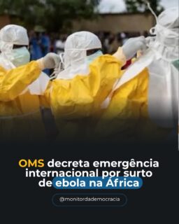 O surto de ebola na África, provocado pela cepa rara Bundibugyo, foi classificado como emergência internacional pela gravidade do cenário e pela necessidade de resposta coordenada entre países e autoridades sanitárias.

Apesar disso, a própria OMS destacou que, até o momento, o surto não atende aos critérios para ser considerado uma pandemia.

Em situações como essa, informação responsável é essencial: entender o contexto, acompanhar fontes oficiais e evitar alarmismo são medidas tão importantes quanto o combate à doença.

O caso reforça a importância da vigilância sanitária, da cooperação internacional e do acesso rápido a diagnóstico e atendimento em regiões vulneráveis.

Qual deve ser, na sua opinião, o papel dos organismos internacionais diante de surtos como esse?