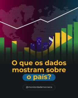O Brasil é uma das maiores economias do mundo. Mas será que esse tamanho aparece na vida real da população?

Quando olhamos para três indicadores importantes emprego, renda e saúde o cenário mostra avanços, mas também desafios.

Em 2025, a taxa de desemprego do Brasil foi de 6,0%, acima da média mundial de 4,8%.

Em 2024, o PIB per capita brasileiro foi de US$ 10.310,5, abaixo da média mundial de US$ 13.631,2.

Já na saúde, o Brasil registrou expectativa de vida de 76 anos, acima da média mundial de 73 anos.

Esses dados mostram que política não é apenas discurso. Ela aparece no emprego, na renda, na saúde e nas condições de vida da população.

Antes de votar em 2026, acompanhe os números.

Monitor da Democracia: informação clara para quem quer entender o Brasil além da propaganda.