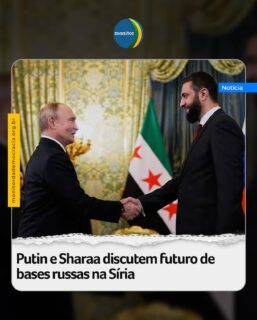 Vladimir Putin e Ahmed al-Sharaa reuniram-se em Moscou nesta quarta-feira, 28, para tratar da infraestrutura bélica russa na Síria. O diálogo buscou alinhar os interesses de Damasco com a permanência das tropas estrangeiras após a mudança de regime no país árabe.

Sharaa, que assumiu o poder após a queda de Bashar al-Assad, tenta consolidar o domínio sobre o território nacional. Enquanto isso, o governo russo trabalha para preservar o uso de locais na costa do Mediterrâneo.

As negociações continuam para definir como a Rússia manterá sua influência militar sem interferir na ofensiva de Sharaa. O equilíbrio entre as partes busca garantir a defesa de ativos russos no mar e no ar.

#siria #sharaa #russia #putin #monitordademocracia
