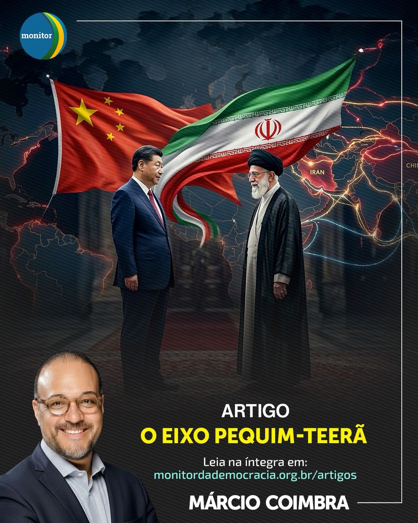 A aliança entre a China e o Irão está a chegar ao fim? 🇨🇳🇮🇷

Muito além da retórica diplomática, o “Eixo Pequim-Teerã” sobreviveu durante anos através de uma estrutura subterrânea de petróleo e evasão de sanções. Mas o jogo mudou.

No novo artigo para o Monitor da Democracia, Márcio Coimbra revela como o cerco geoeconômico e a pressão militar estão a neutralizar as vantagens competitivas da indústria chinesa e a deixar o regime dos Aiatolás sem saída.

O que lerá no artigo:
✅ Como a autossuficiência energética dos EUA isolou o petróleo iraniano.
✅ O papel da “frota fantasma” e o seu desmantelamento.
✅ O futuro de um Irão sem Khamenei: colapso total ou um novo pragmatismo?

Não fique apenas pela superfície das notícias. Aprofunde o seu conhecimento com quem entende do assunto.

🔗 Link direto na bio do perfil.

#analise #poderglobal #ditaduras #economía #monitordademocracia