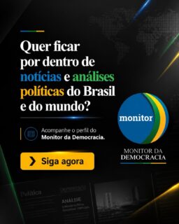 Informação não é só acompanhar o que acontece. É entender o contexto, analisar os movimentos e formar sua própria visão.

No Monitor da Democracia, você acompanha notícias e análises sobre política, democracia e os principais acontecimentos do Brasil e do mundo.

Siga o perfil e fique por dentro.
