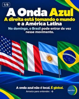 Você está vendo o que está acontecendo no mundo e na América Latina?

A direita está ganhando espaço porque a esquerda não entregou o que prometeu: economia, segurança e controle de fronteiras. O Brasil é o próximo capítulo dessa história.

Domingo tem segundo turno. Arrasta o carrossel e me diz: você acredita que a onda azul chega aqui também?

Comente com suas expectativas ou visões sobre este fenômeno.

#flaviobolsonaro #ondaazul #conservadores #direita #brasil