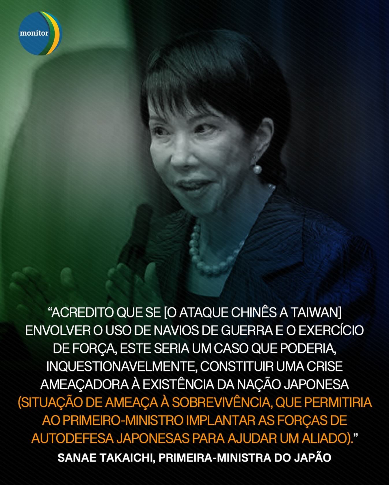 #japão #taiwan #monitordademocracia